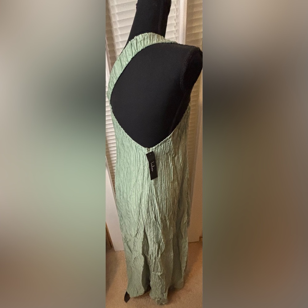Lulus Poised Performance Elegant One-Shoulder Green Maxi Dress-Small - Picture 6 of 14